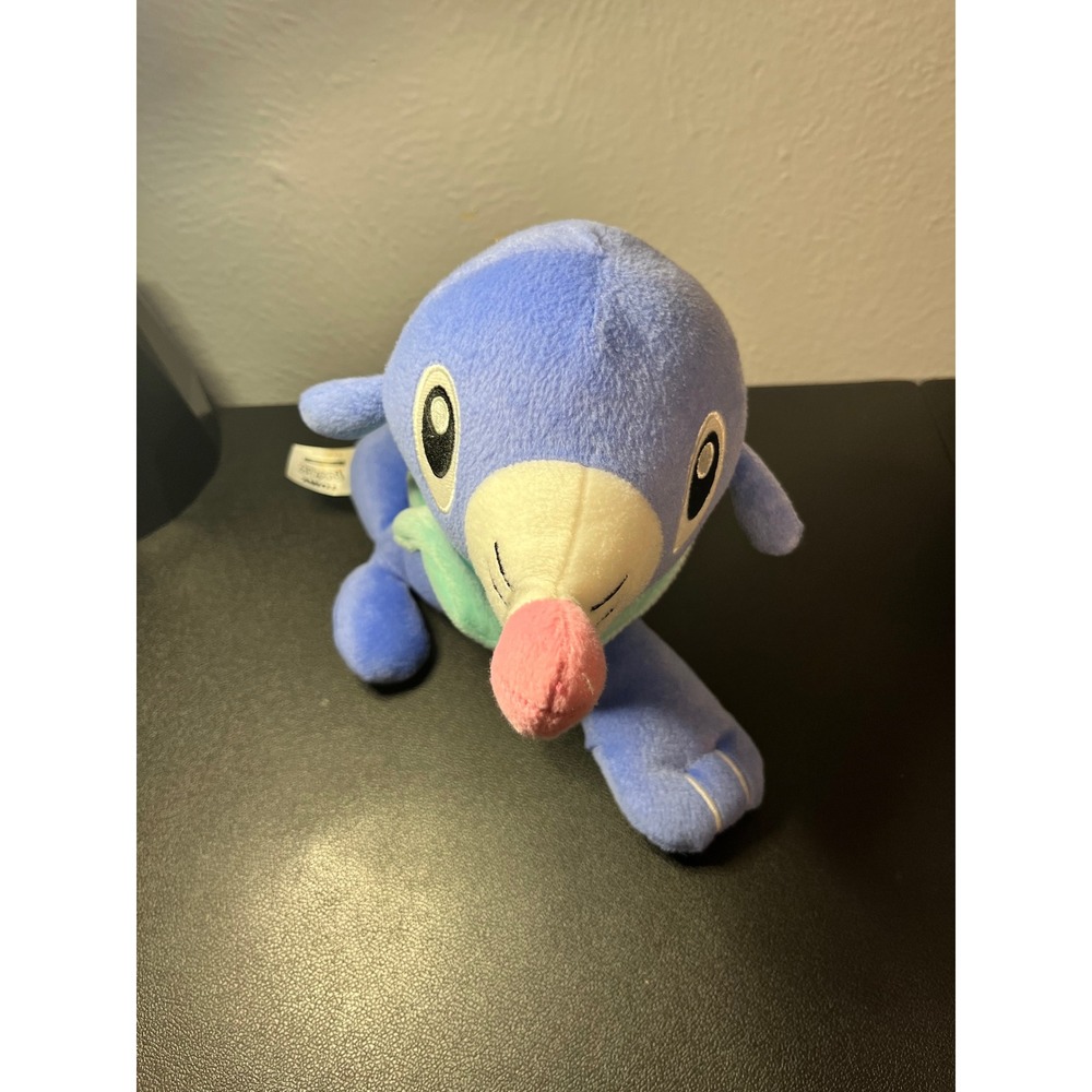 TOMY Pokemon Popplio Plush Blue Sea Lion Water Starter Stuffed Animal T19392‎
